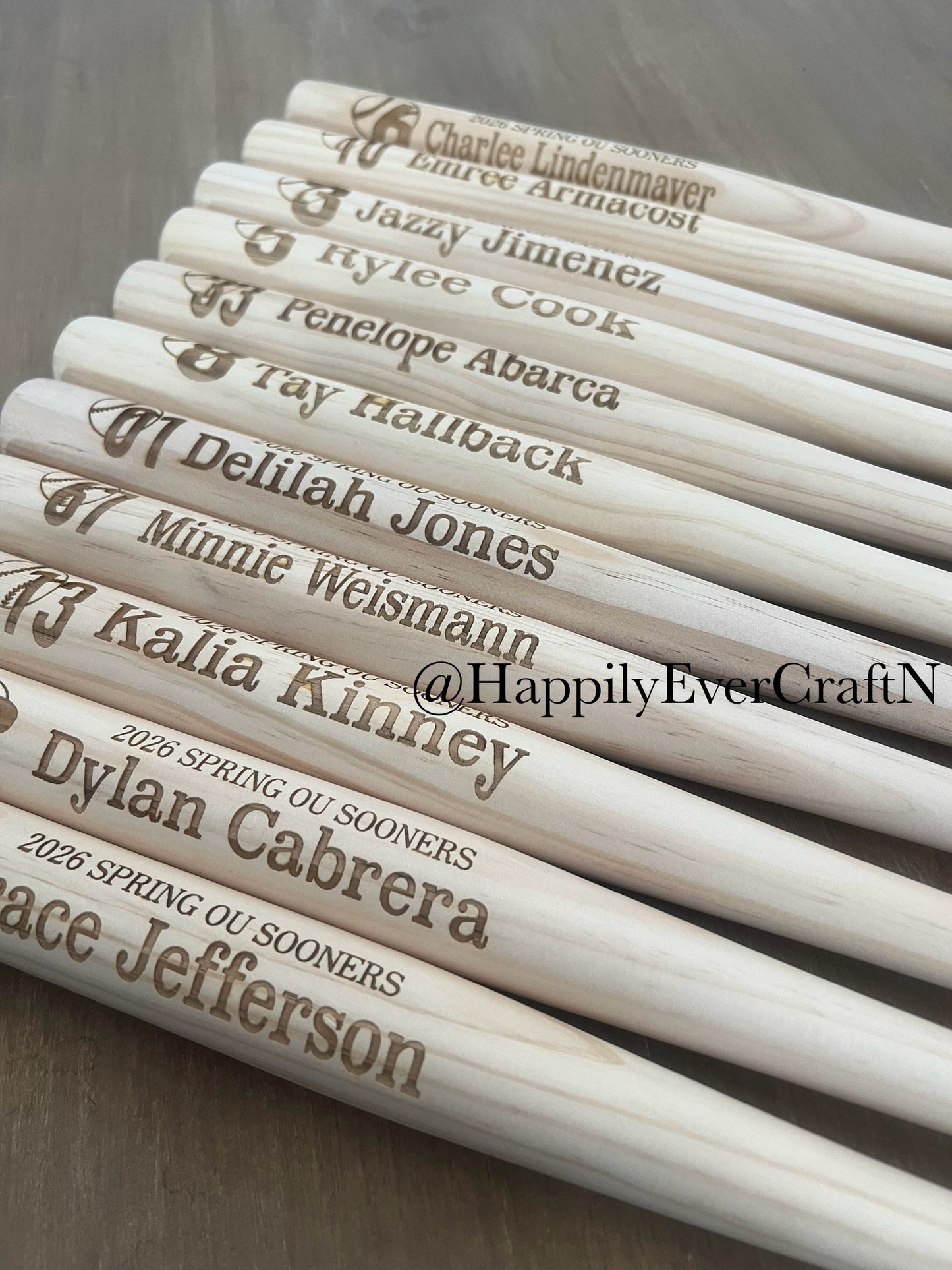 Custom Engraved Baseball/Softball Bat